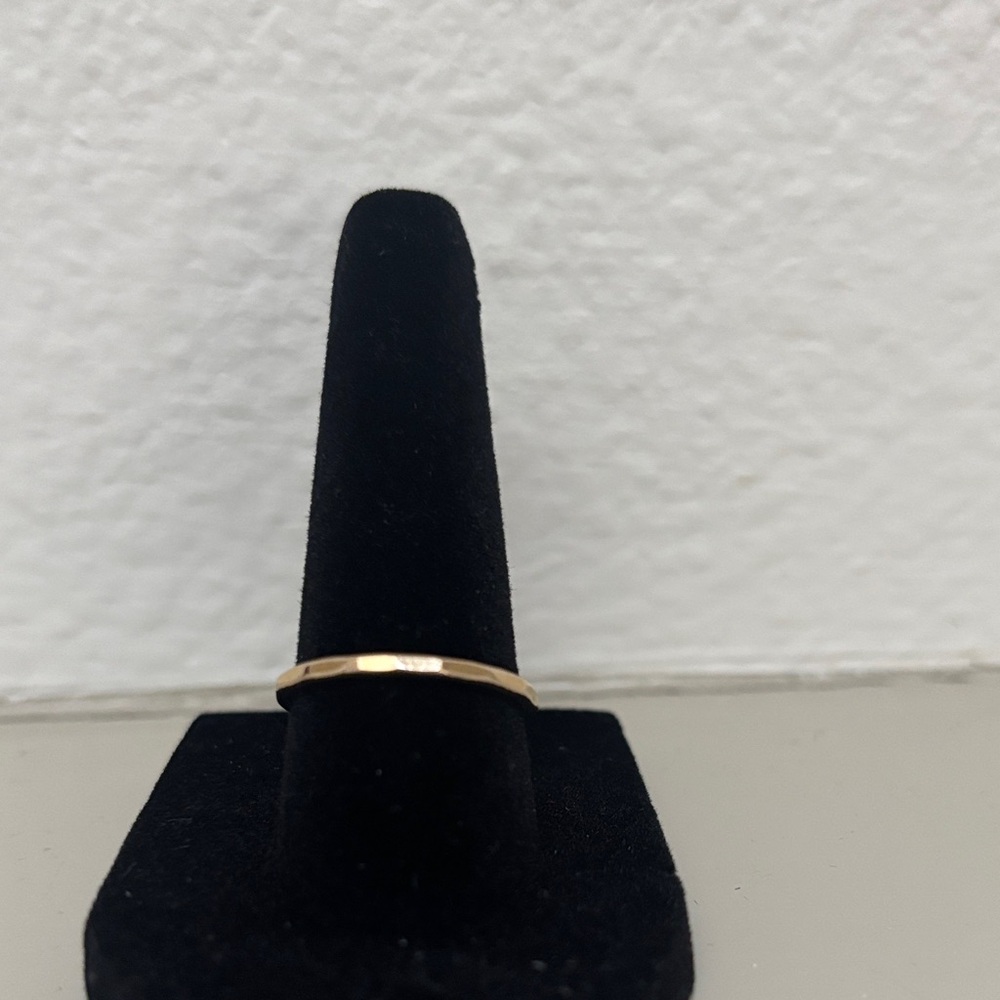 Hello Adorn Gold-Filled Band Ring size 7